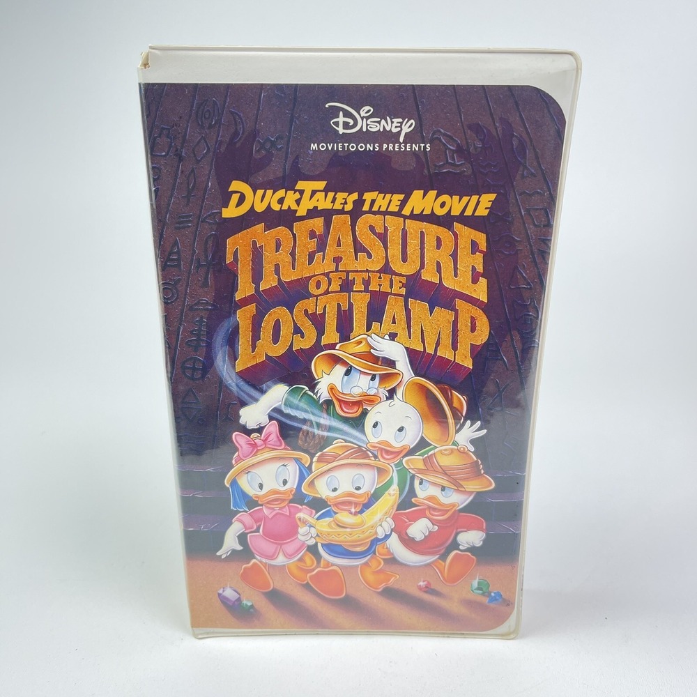 Walt Disney Ducktales The Movie Treasure of the Lost Lamp VHS 1991